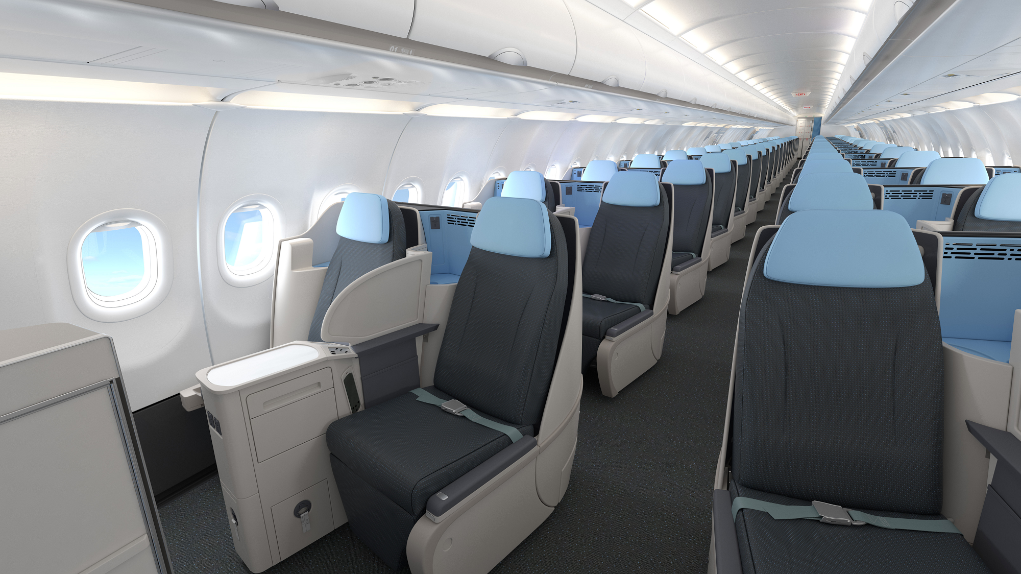 Cabine A321neo - Avant - petit